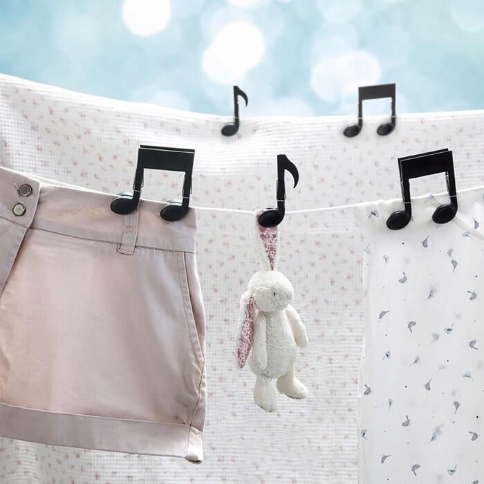 Mollette da Bucato Note Musicali