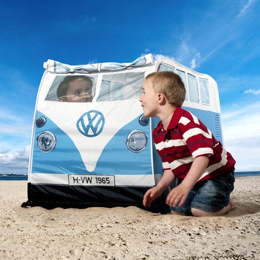 VW Bus Camper Zelt Kinder Hellblau