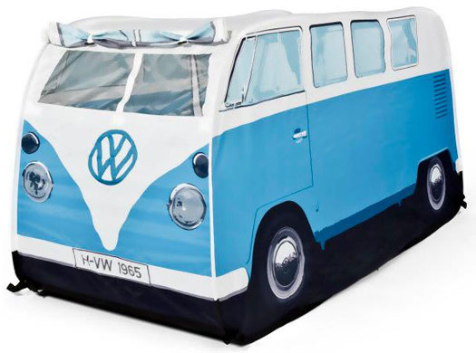 VW Bus Camper Zelt Kinder Hellblau