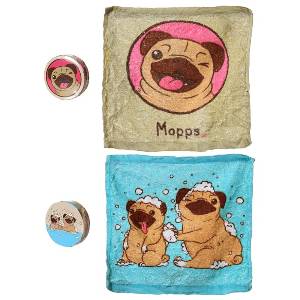 Pug Compressed Travel Towel