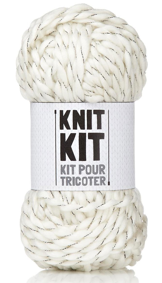 kit  tricot  - Manchette pour bottes