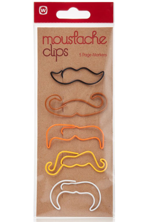 Moustache Clips