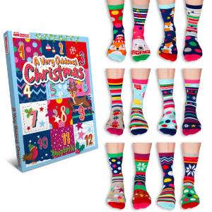 A Very Oddsock Christmas Adventskalender fr Frauen