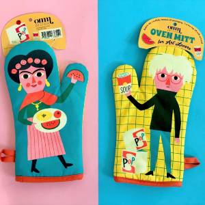 Oven Mitt for Art Lover