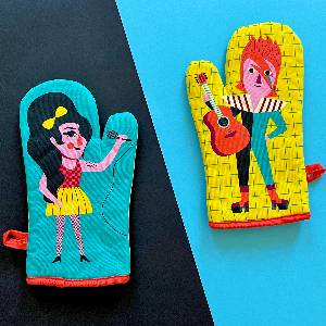 Music Lover Oven Mitt