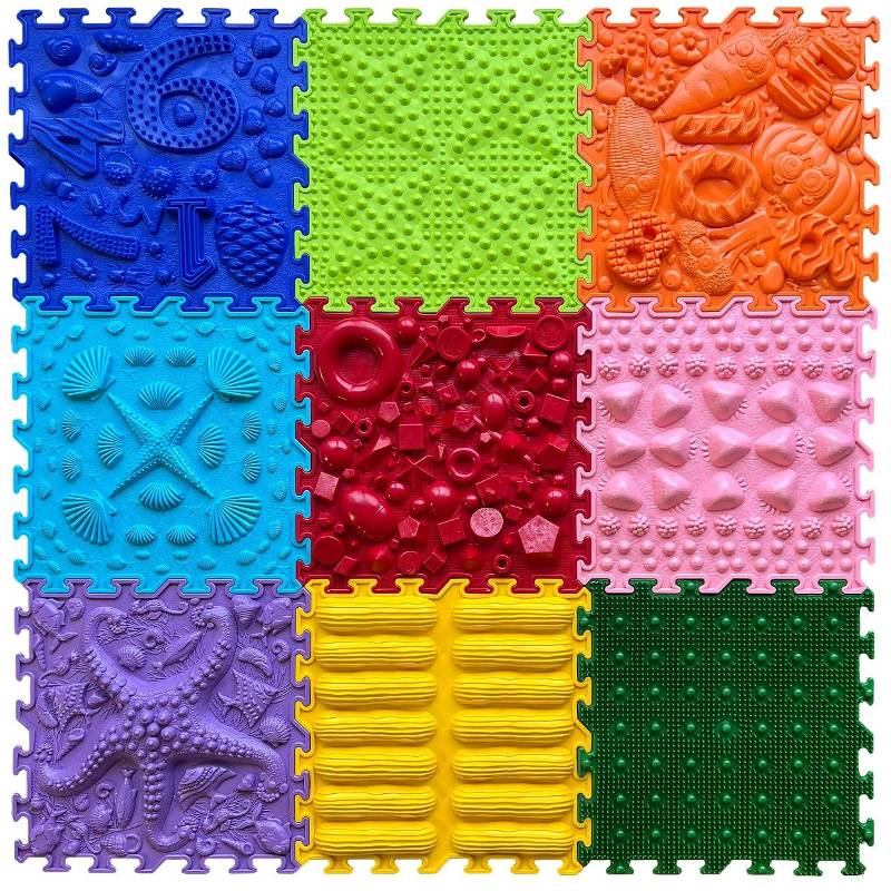 Sensory Puzzle Mat Set