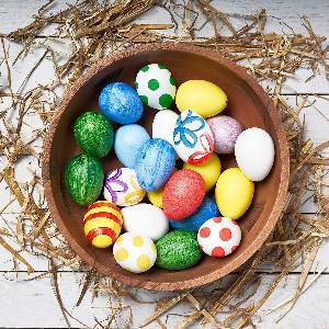 100 Paint Your Own Easter Eggs