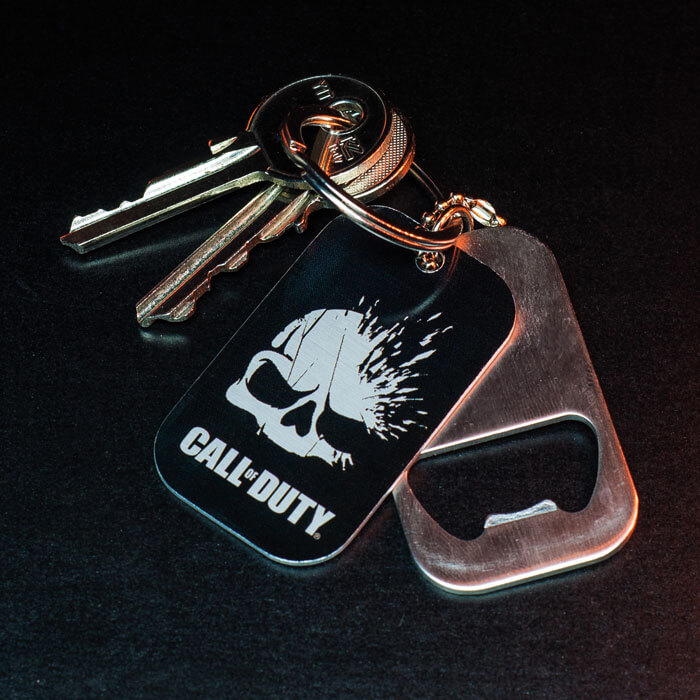 Call of Duty Dog Tag Bottle Opener