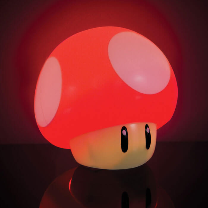 Lampada Super Mario Fungo - Gadgets, Idee regalo originali