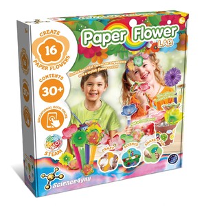 Papierblumen Bastelset
