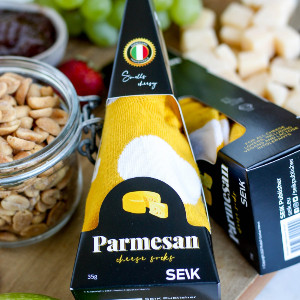 Parmesan-Socken