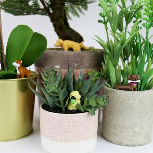 Dcorations de pots de fleurs Adorable Dogs