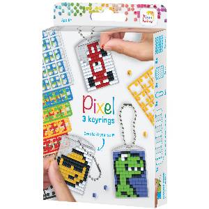 Pixelhobby Schlsselanhnger-Set Cool