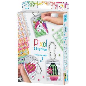 Pixelhobby Keyring Set Sweet