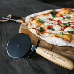 Pizza Cutter & Serving Board