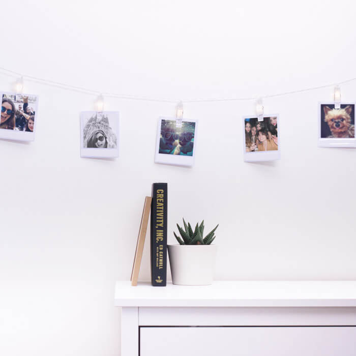 Moments Photo Wallets String Lights