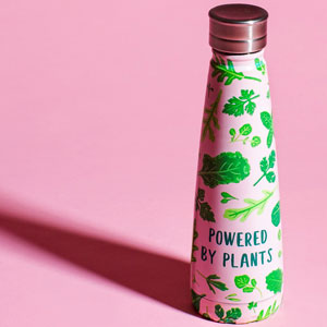 Bouteille en Acier Inoxydable Powered by Plants