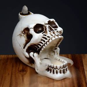 Skull Backflow Incense Burner