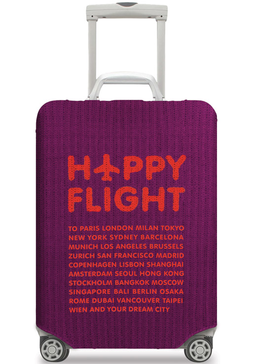 Kofferhlle aus Strick