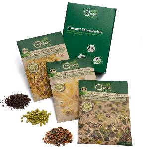 Kit de graines  germer Gourmet 3 pices