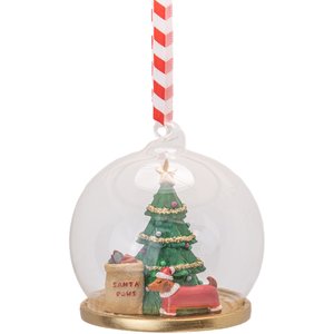 Santa Paws Weihnachtskugel