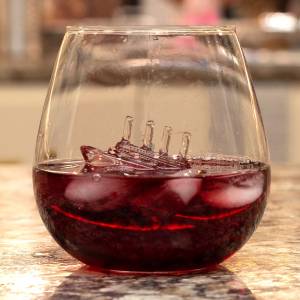 Bicchiere Ship In A Glass