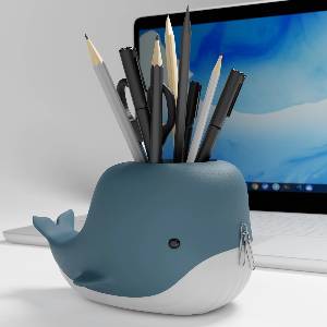 Organisateur de Bureau Baleine