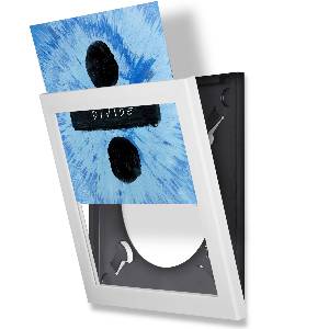 White Record Frame