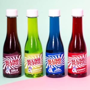 4 Slush Puppie Syrup Selection