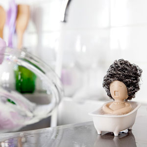 Soap Opera Dish Scrubber Holder