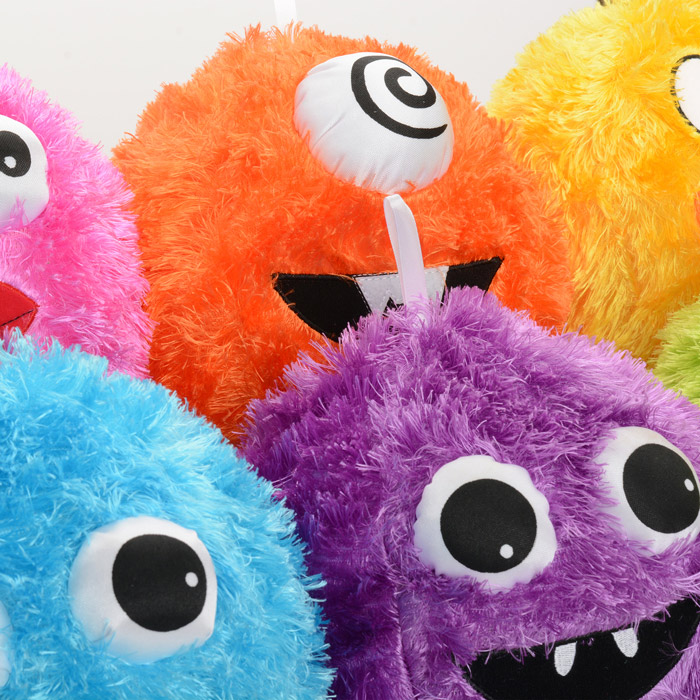 Funny Face Furry Ball