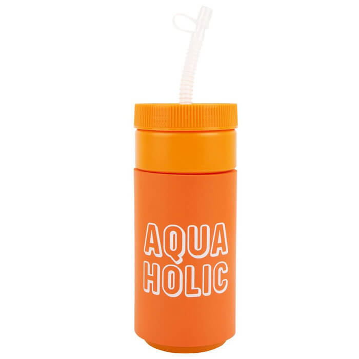 Retro-Wasserflasche Aquaholic