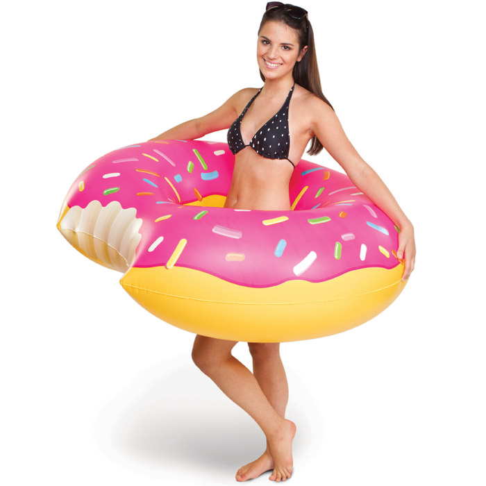 Riesiger Donut Schwimmreifen