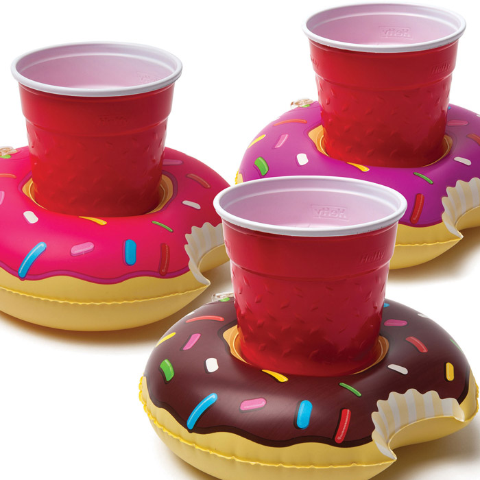 Beverage Boats Donuts