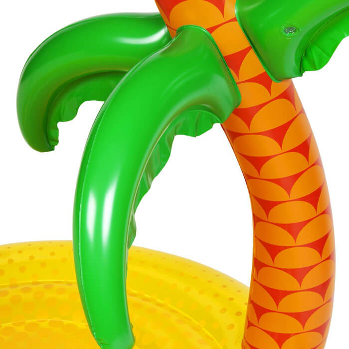 Isola Gonfiabile Galleggiante con Palma