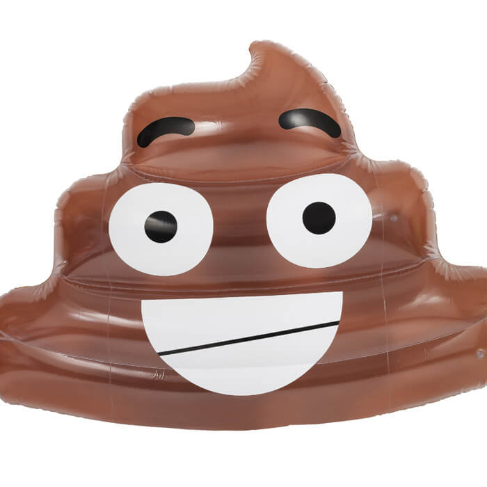 Emoji Poo Float