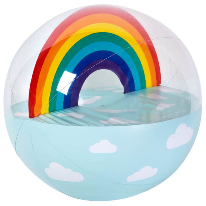 Maxi Pallone da Spiaggia Arcobaleno