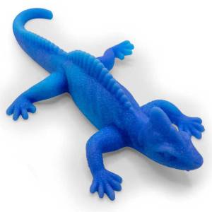 Lzard changeant de couleur