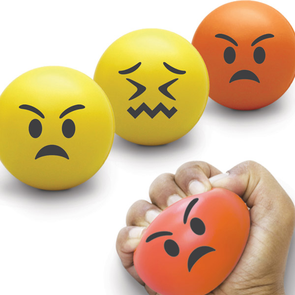 Palline Antistress Emoticon - Gadgets, Idee regalo originali