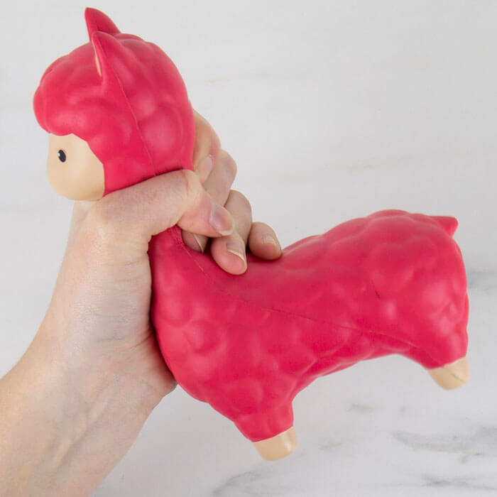 llama stress ball