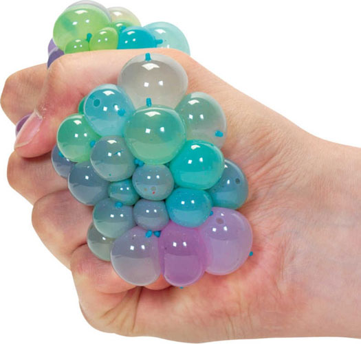 Balle Anti Stress - Bulles Arc en Ciel - Gadgets et Cadeaux Originaux