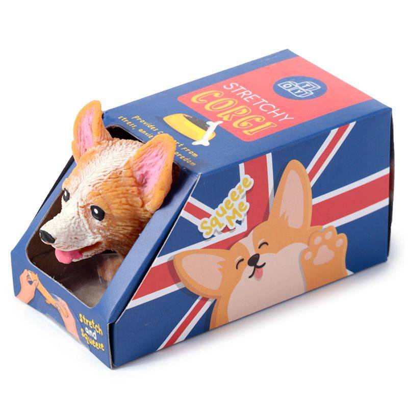 Stretchy Corgi Stress Ball