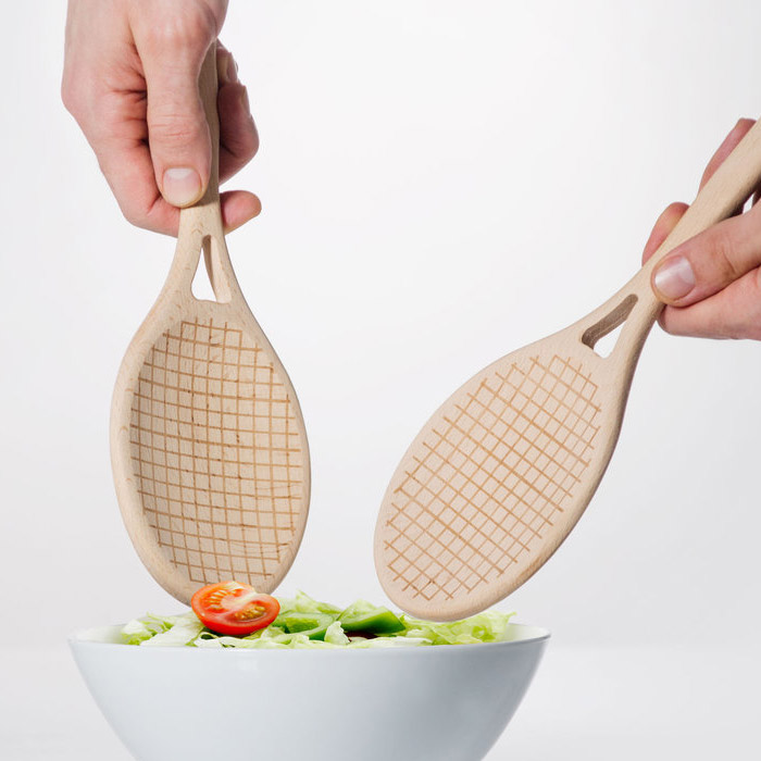 Tennis Salad Servers