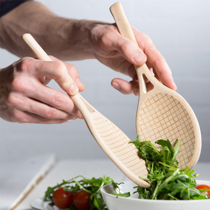 Tennis Salad Servers