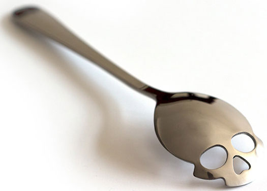 Zuckerl�ffel Totenkopf