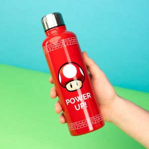 Super Mario Power Up Water Bottle