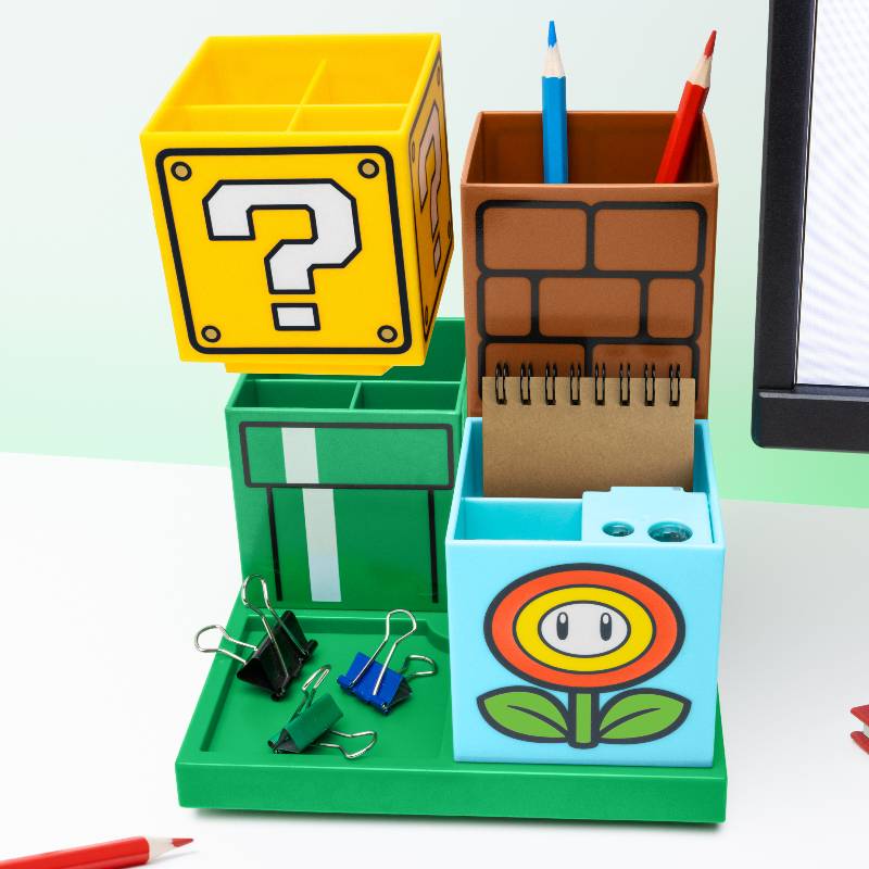 Organiseur de bureau Super Mario