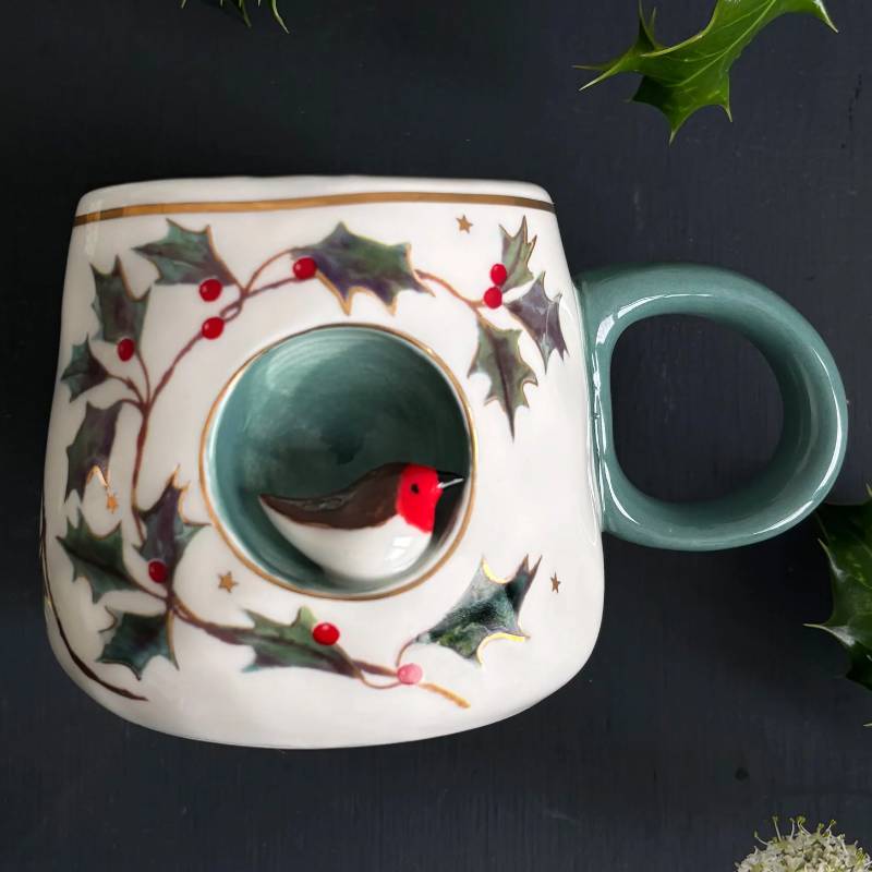 Tasse Rouge-gorge