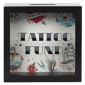 Retro Tattoo Fund Money Box