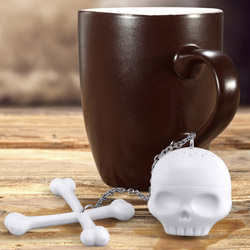 Tea Bones Skull Infuser